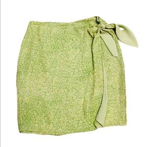 Sz 8 Faux Wrap Skirt